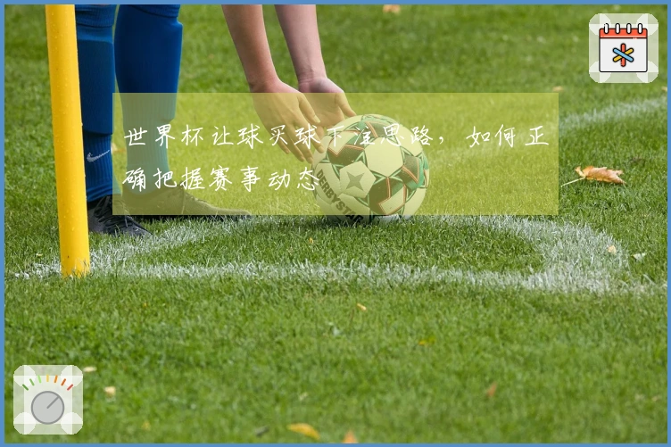世界杯让球买球下注思路，如何正确把握赛事动态